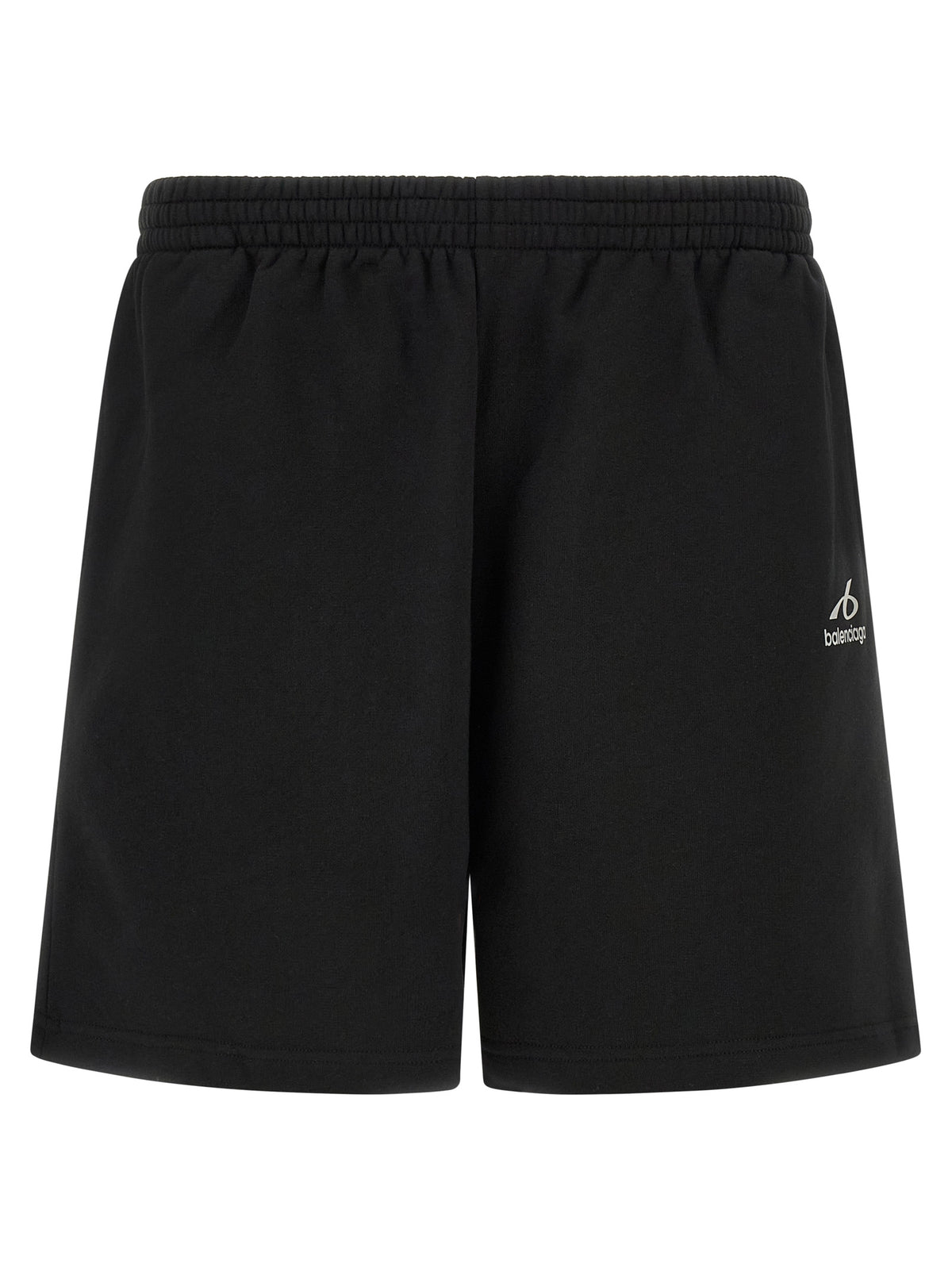 Balenciaga Schwarze Baumwoll-Bermudashorts