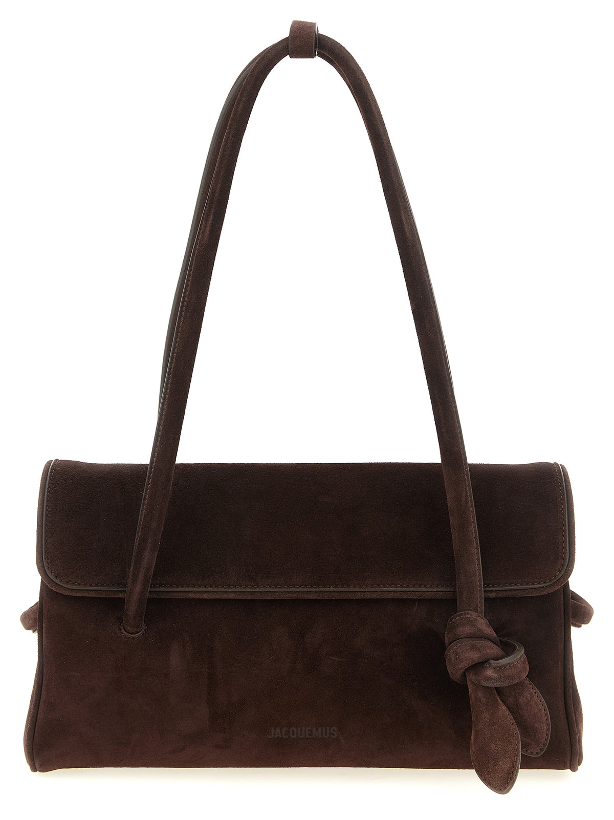 Jacquemus Braunes Kalbsleder Damen Crossbody Tasche