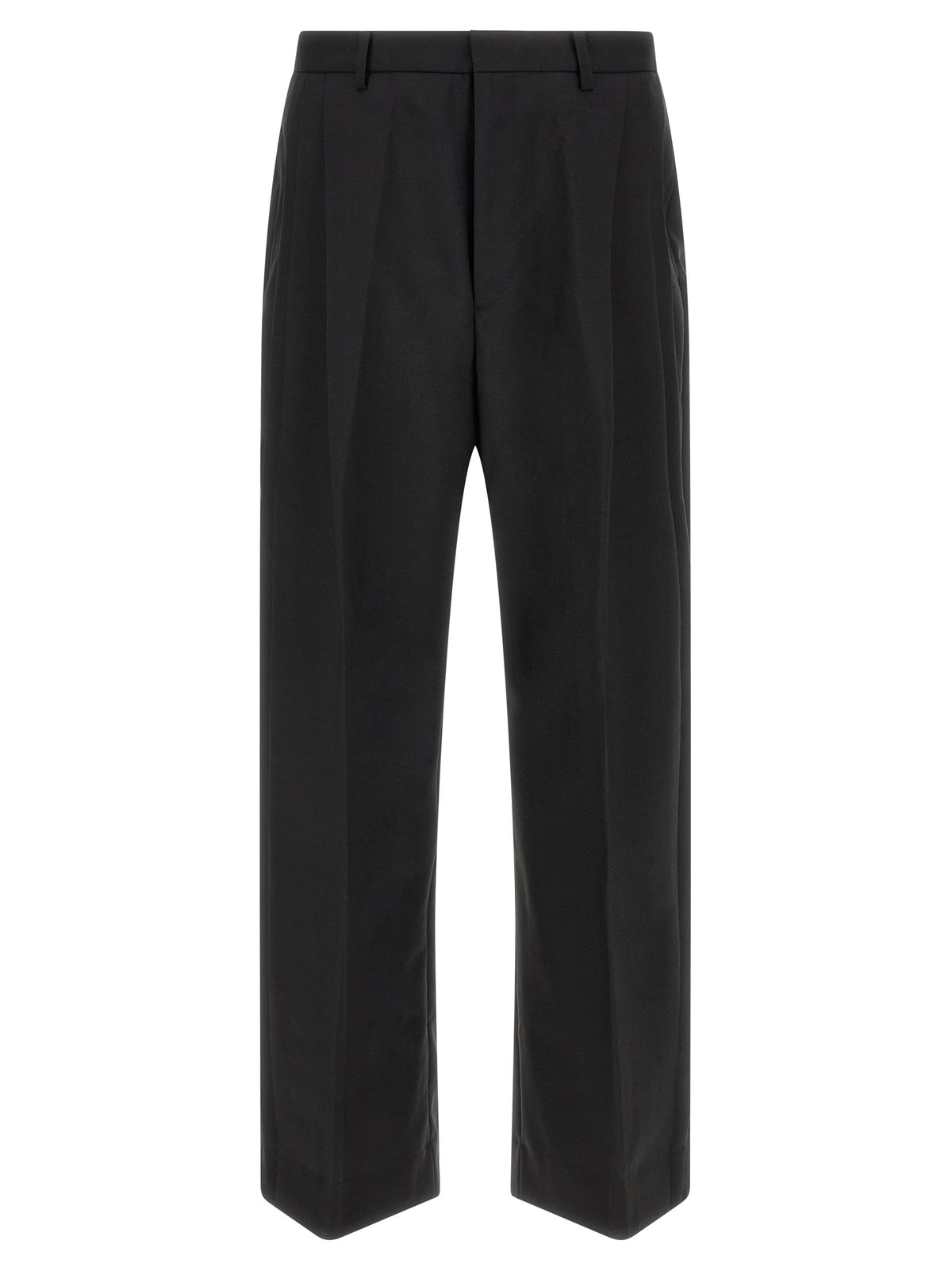 Kiko Kostadinov Schwarze Wollhose