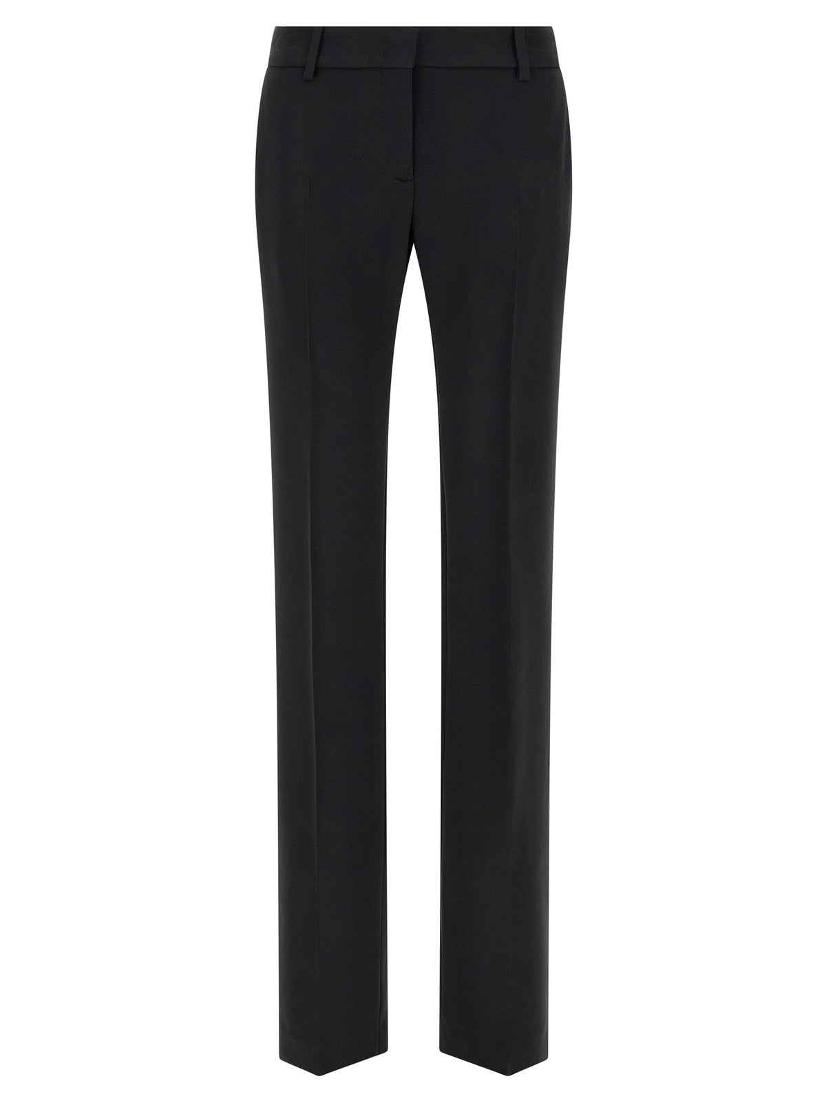 Ermanno Scervino Schwarze Viskose-Anzughose