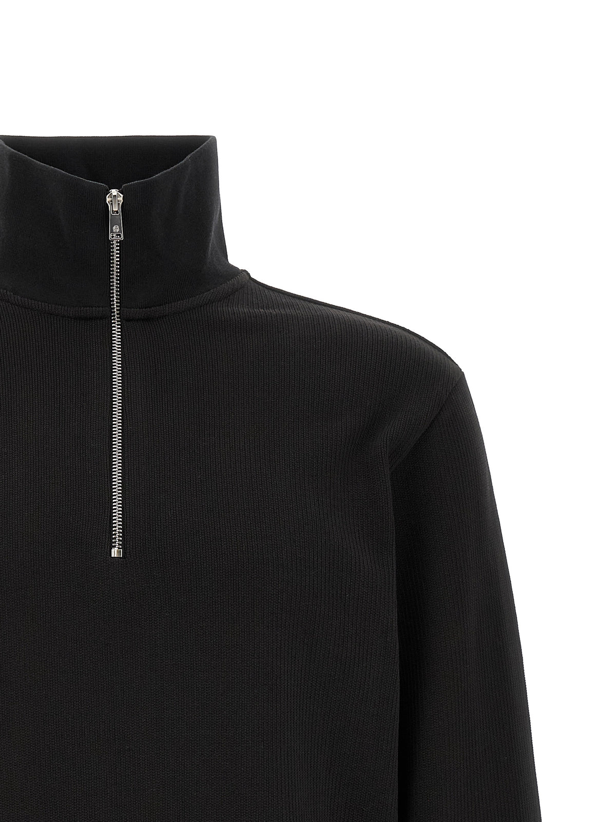 Hugo Boss Schwarzer Baumwoll-Sweatshirt