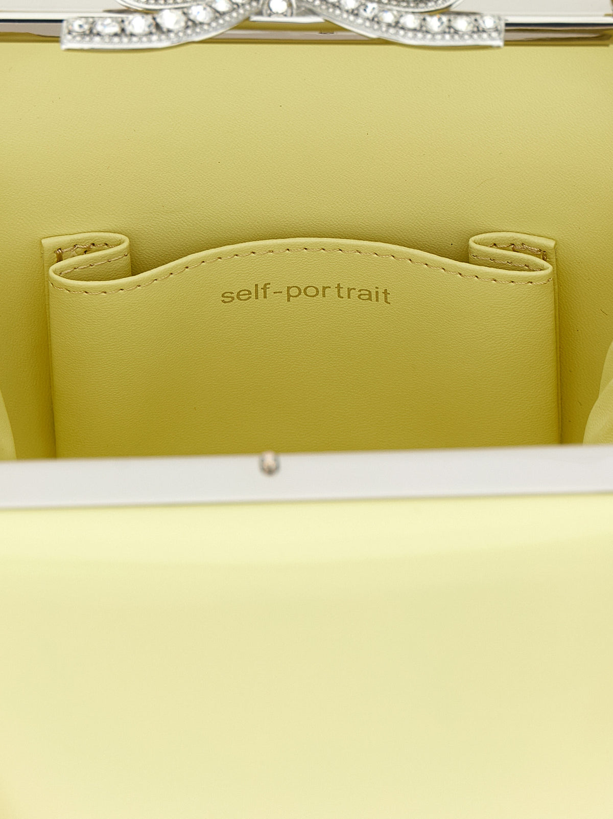 Self-Portrait Multicolor Leder Handtasche