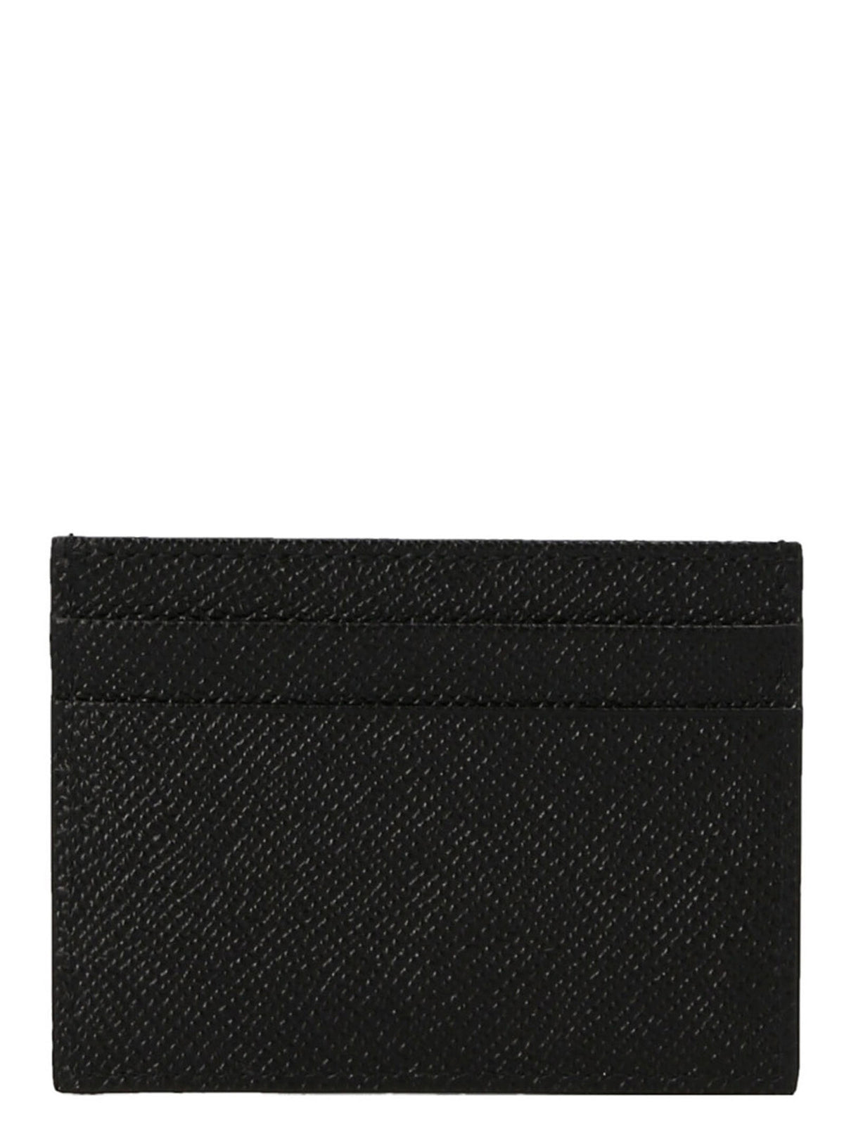 Dolce & Gabbana Schwarzer Kalbsleder-Kartenetui