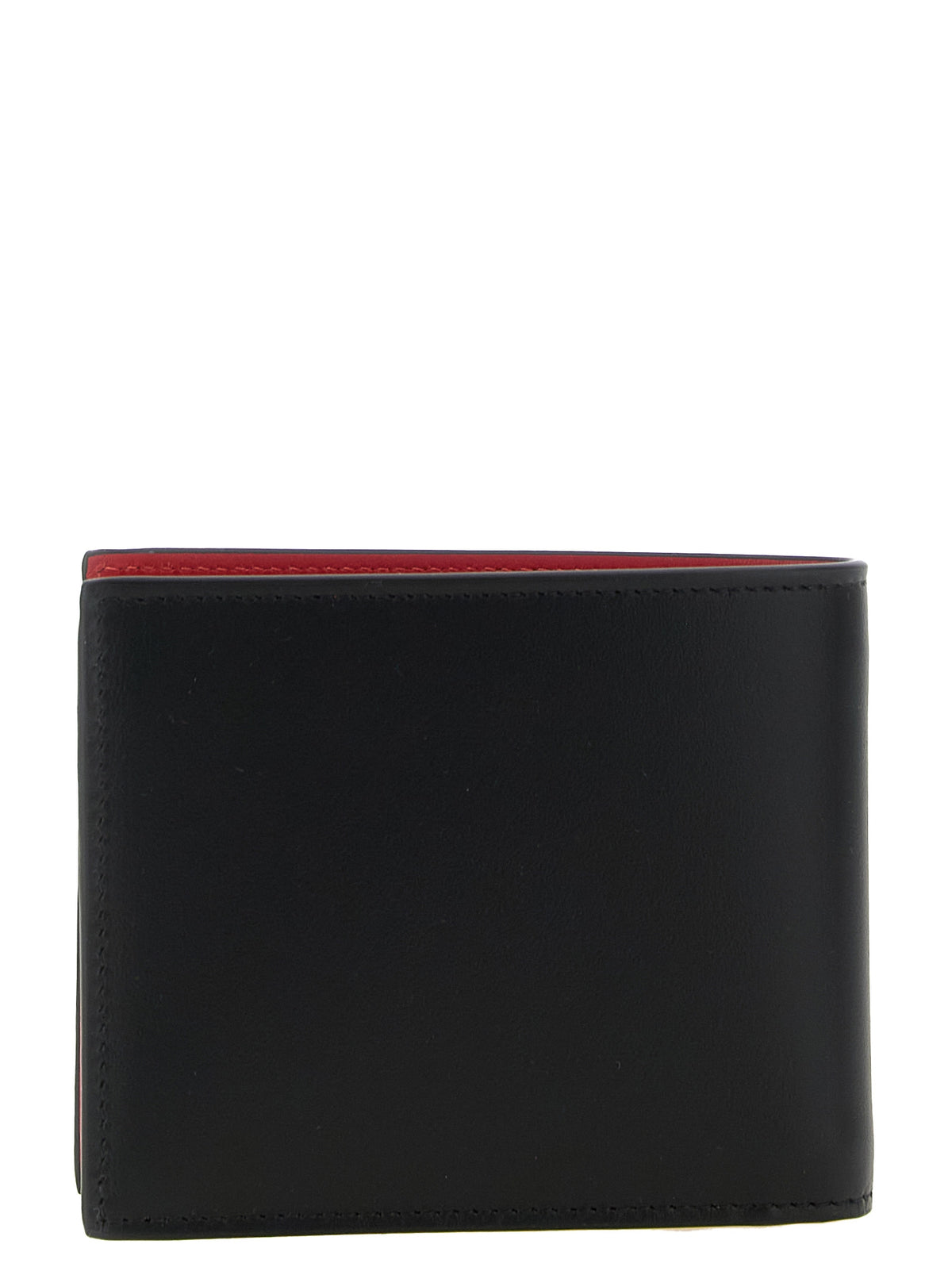 Christian Louboutin Schwarzes Kalbsleder Portemonnaie