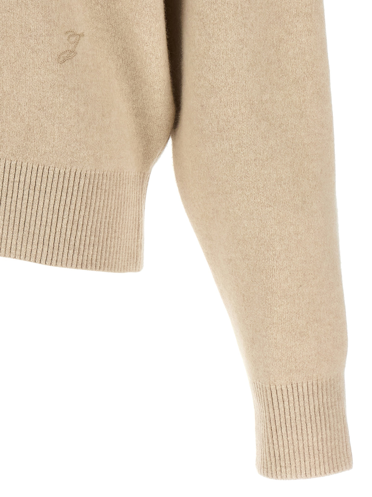 Jacquemus Beiger Merino-Wollcardigan