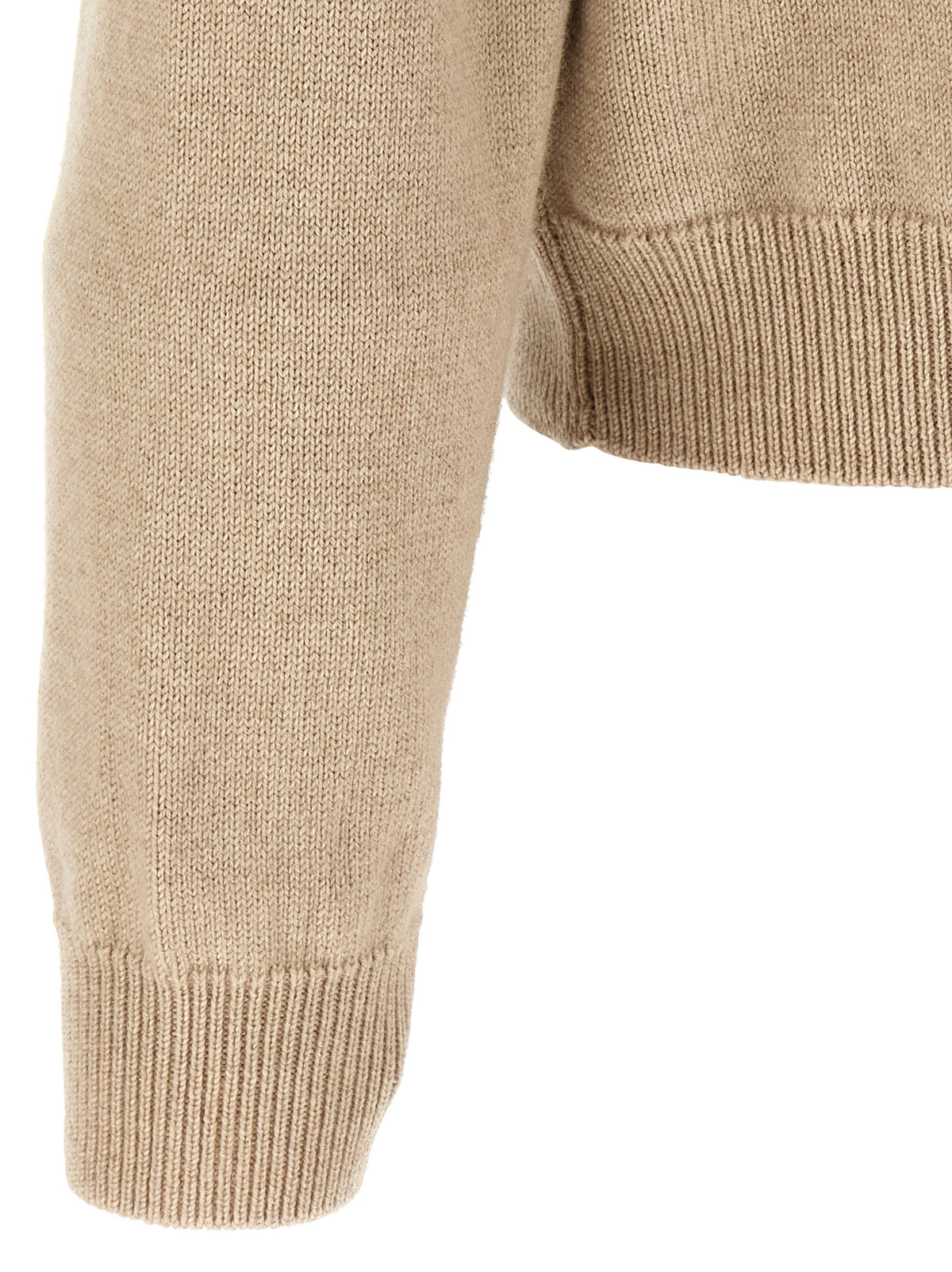 Jacquemus Beiger Merino-Wollcardigan