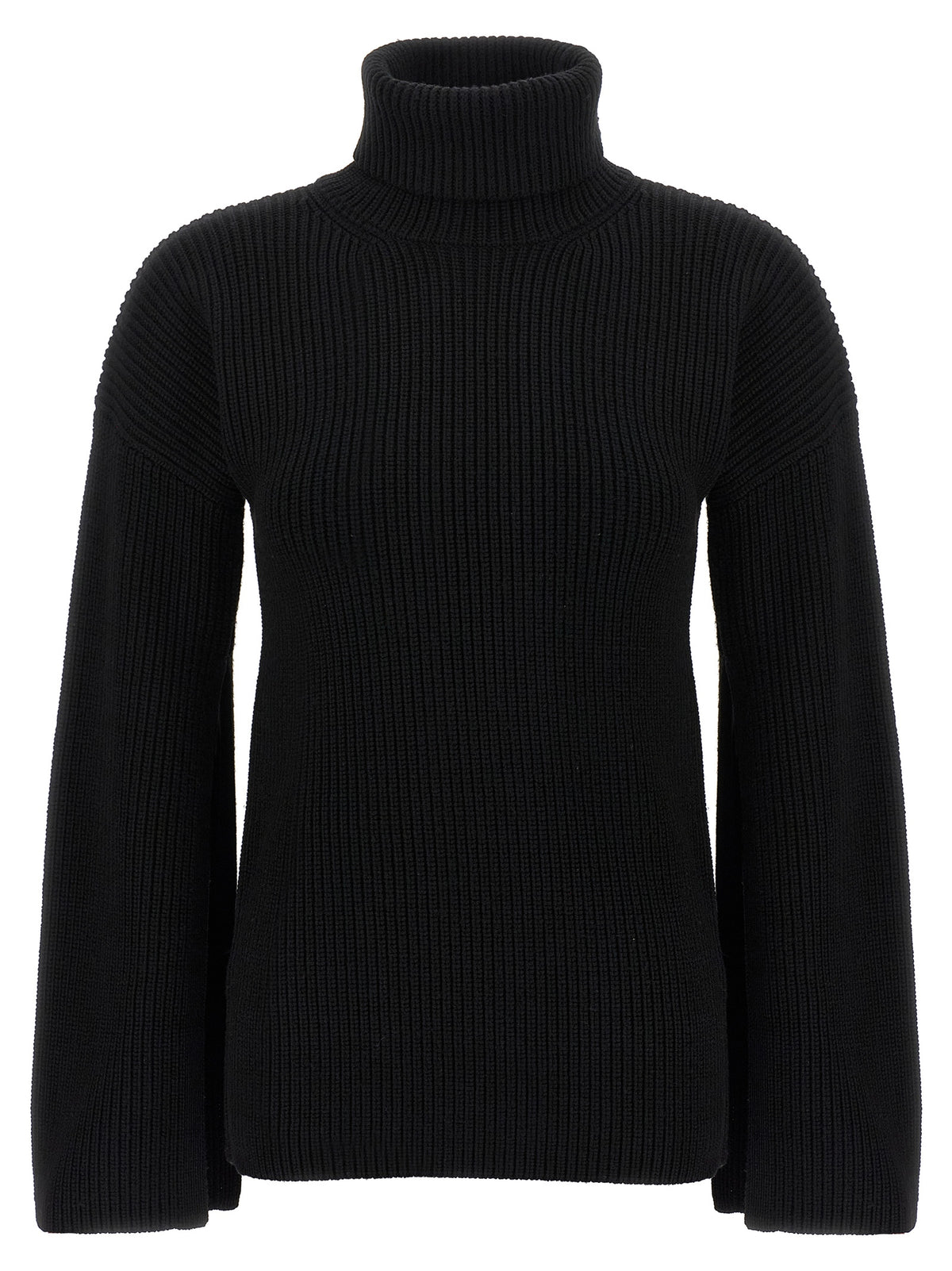 TOTEME Schwarzer Wollcardigan