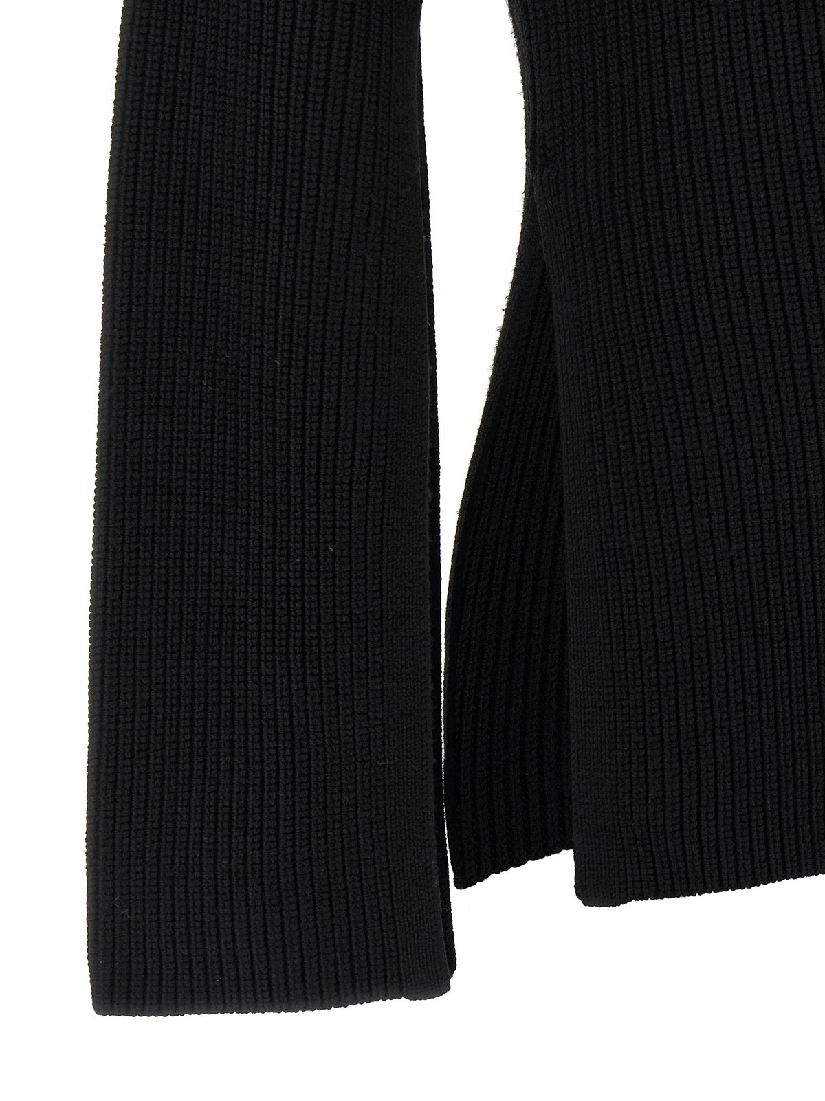 TOTEME Schwarzer Wollcardigan