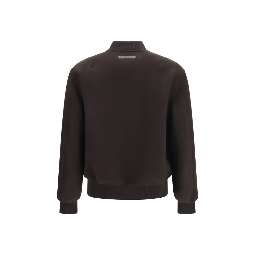 Brioni Brauner Woll-Bomber Aries
