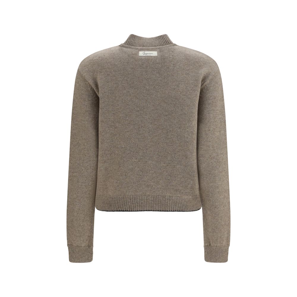 Jacquemus Beiger Kaschmirpullover