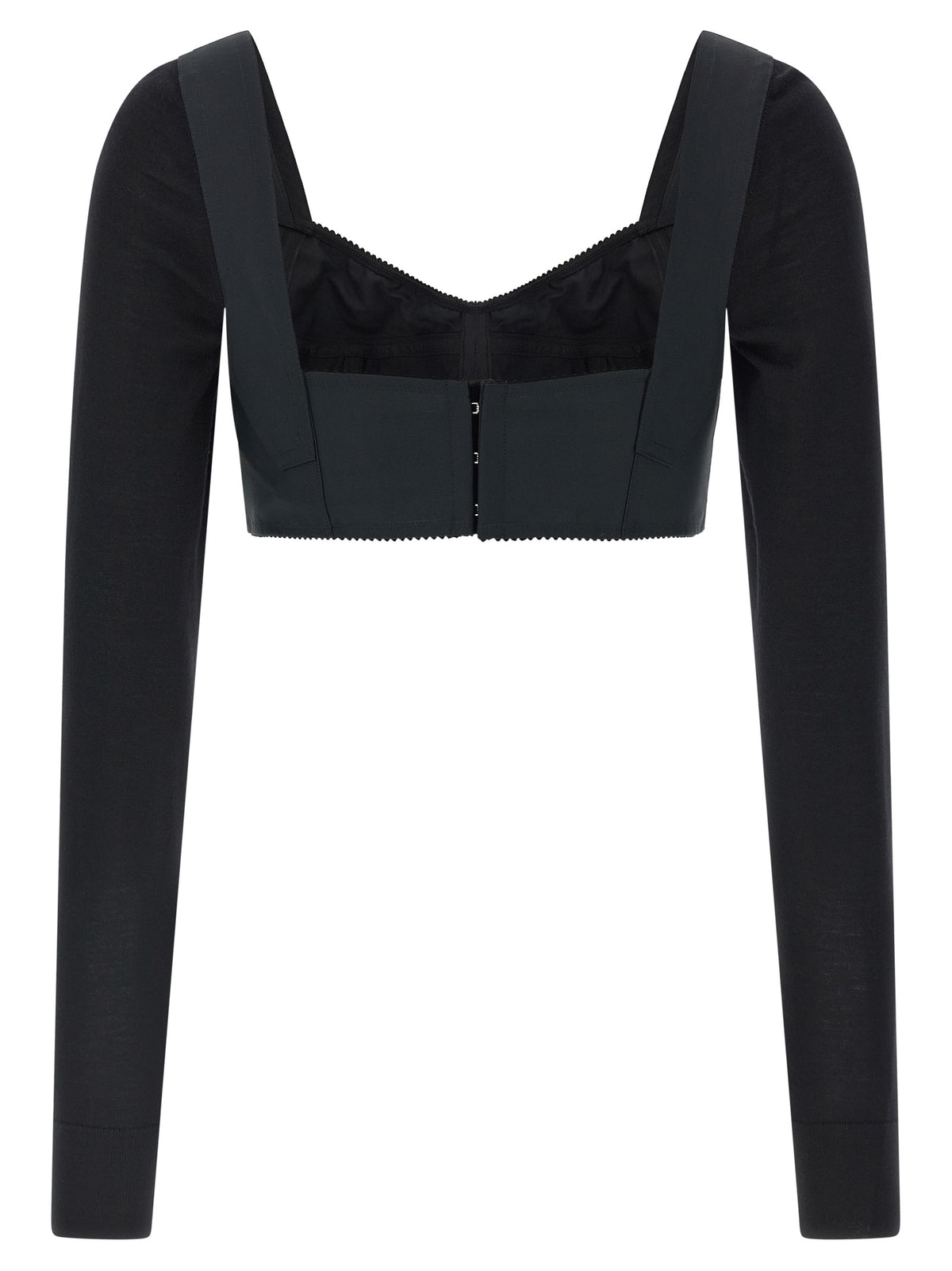 Dolce & Gabbana Schwarze Tanktops aus Polyester