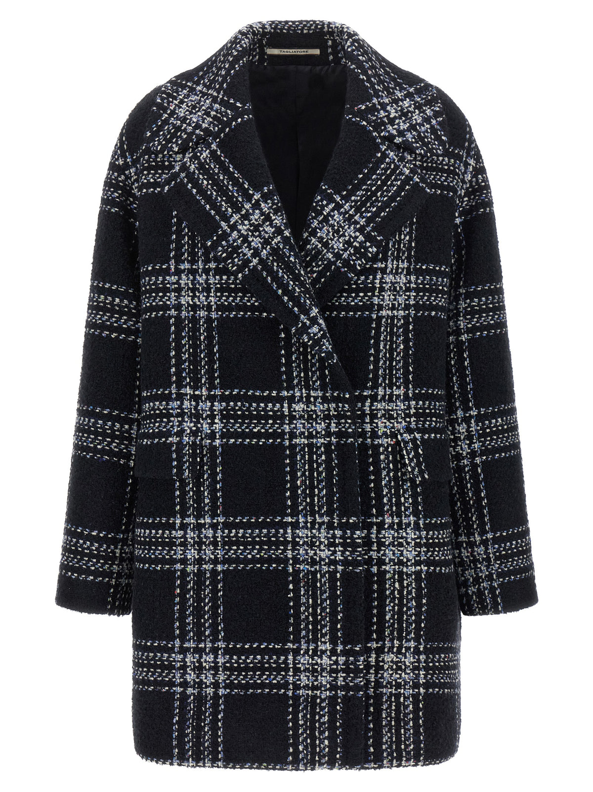 Tagliatore Blauer Wollmantel