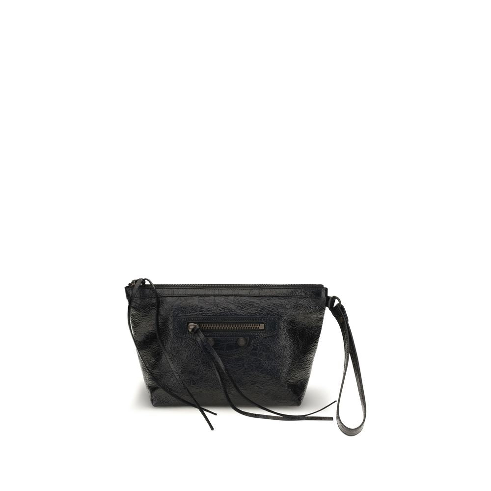 Balenciaga Schwarzes Kalbsleder Bos Taurus Accessoires
