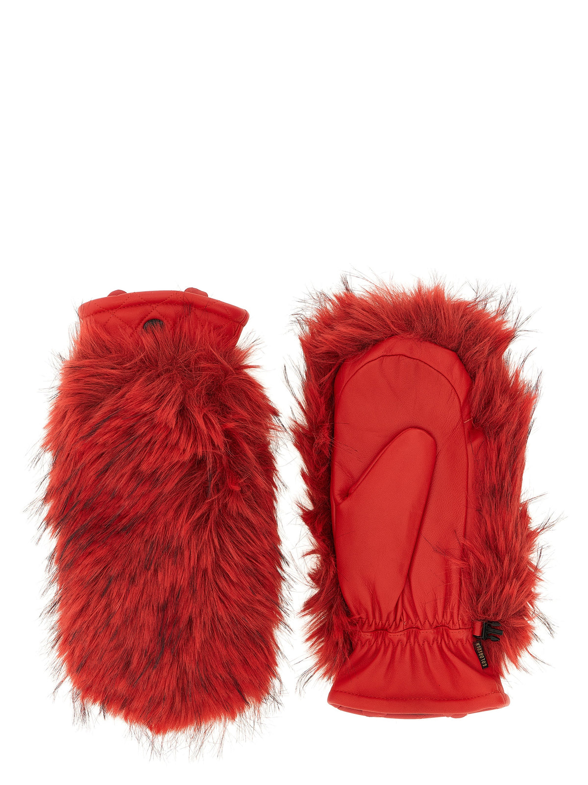 GOLDBERGH Rote Handschuhe aus Ziegenleder
