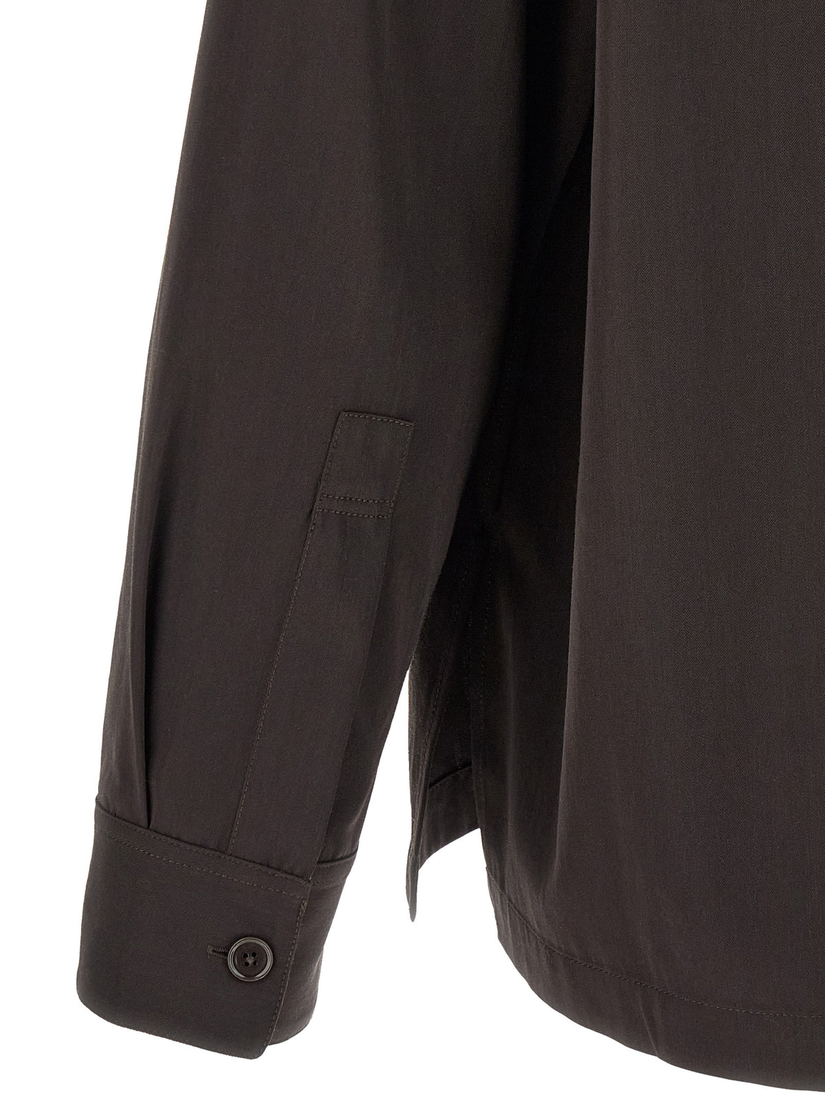 Lemaire Braune Wollbluse