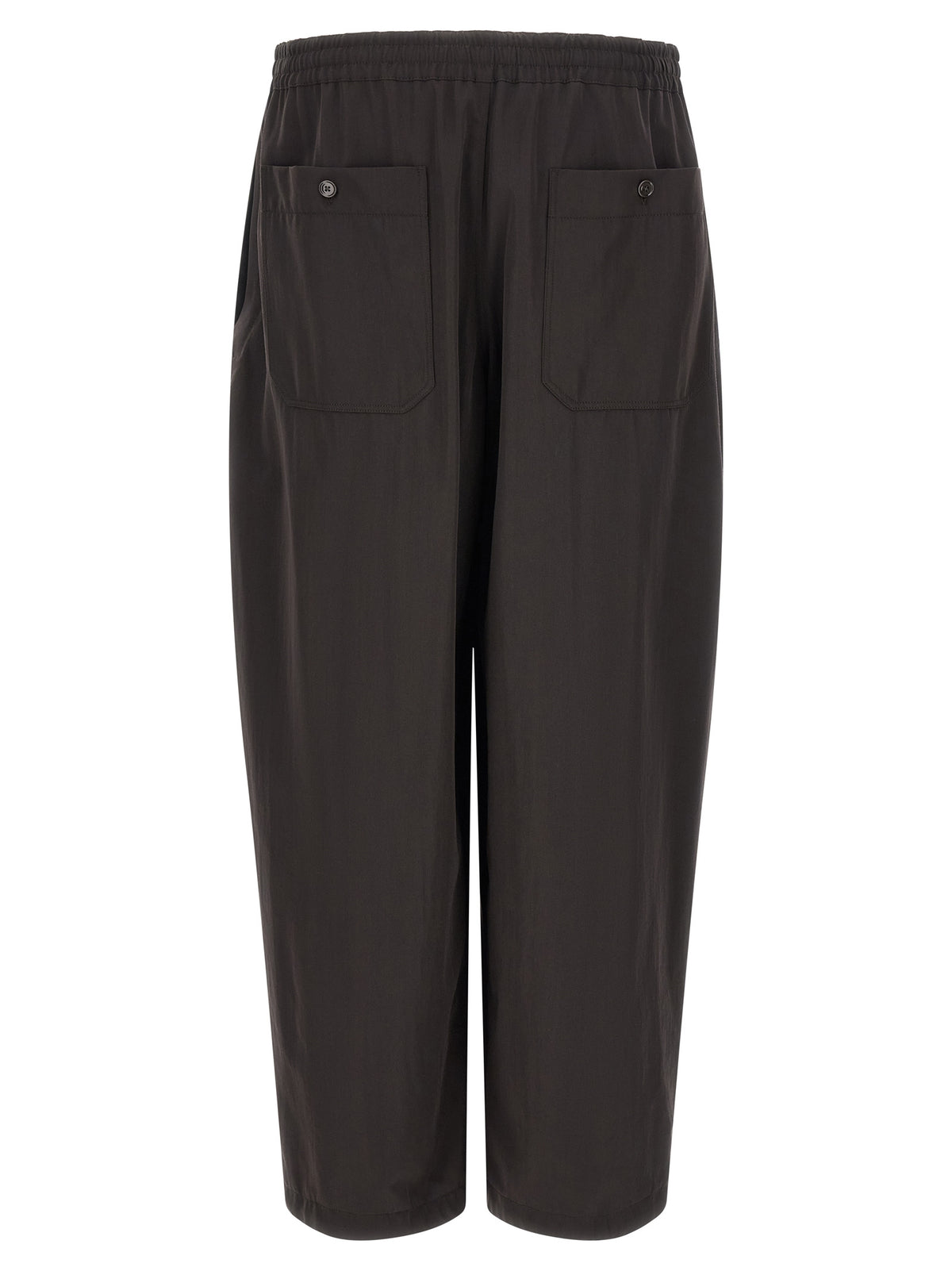 Lemaire Braune Woll-Jogger (Trainingshose)