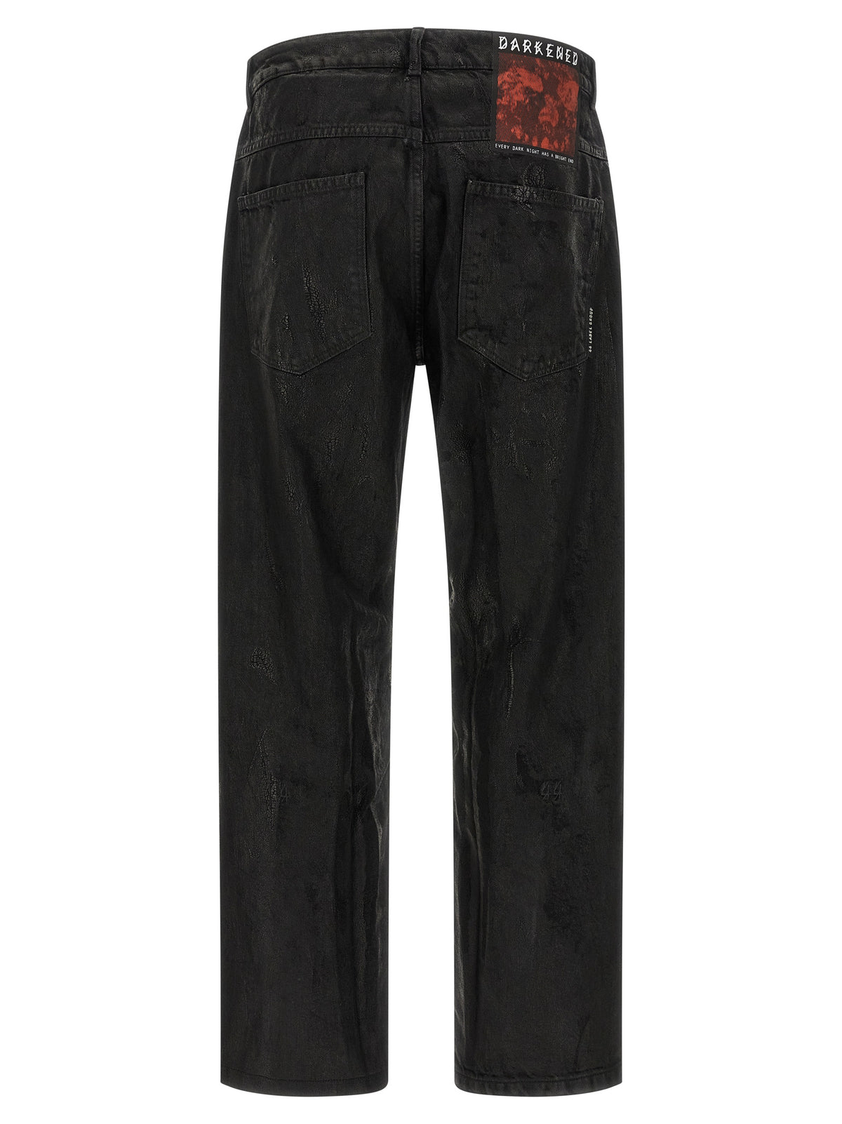 44 Label Group Schwarze Baumwolljeans Denim