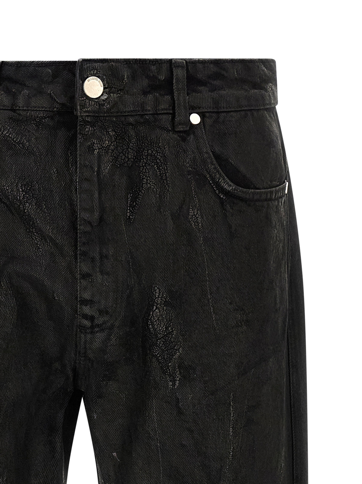 44 Label Group Schwarze Baumwolljeans Denim