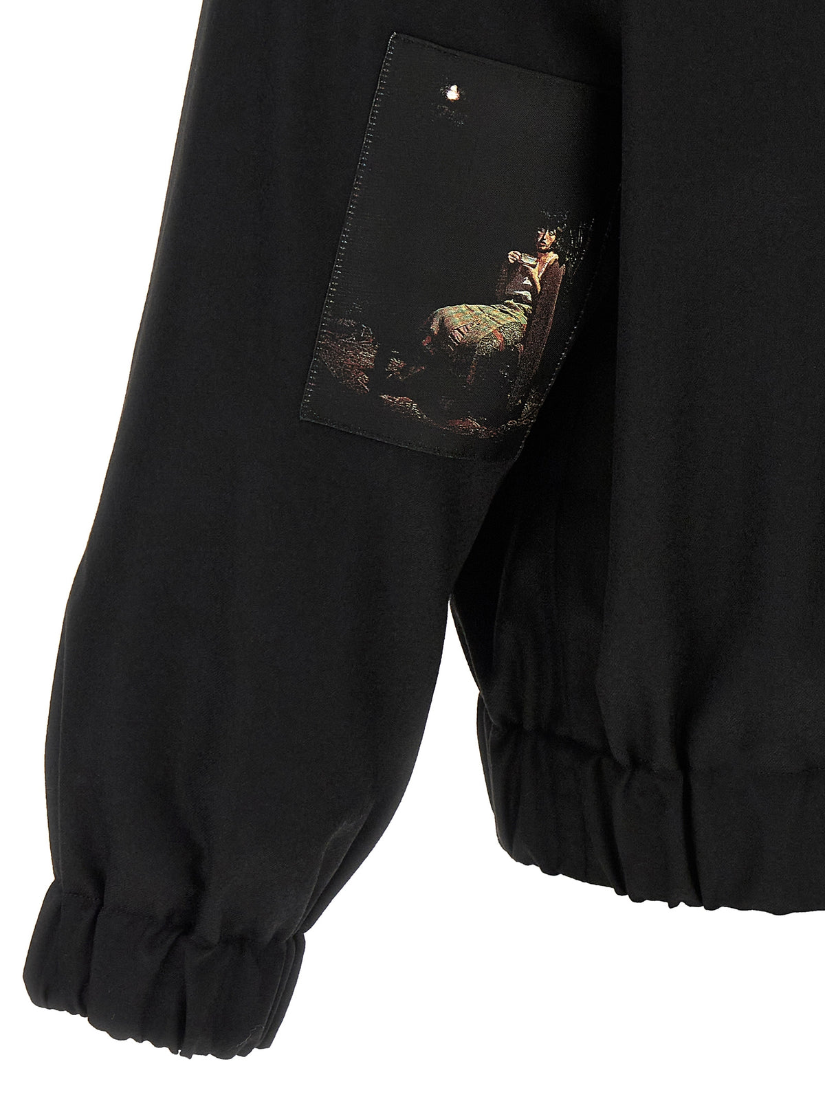 Undercover Schwarzer Woll-Bomber