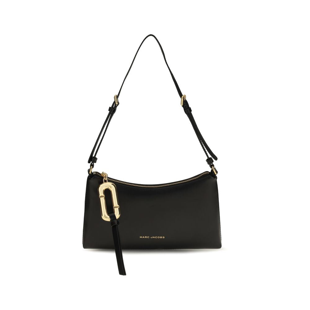 Marc Jacobs Schwarze Bos Taurus Kalbsleder Schultertasche