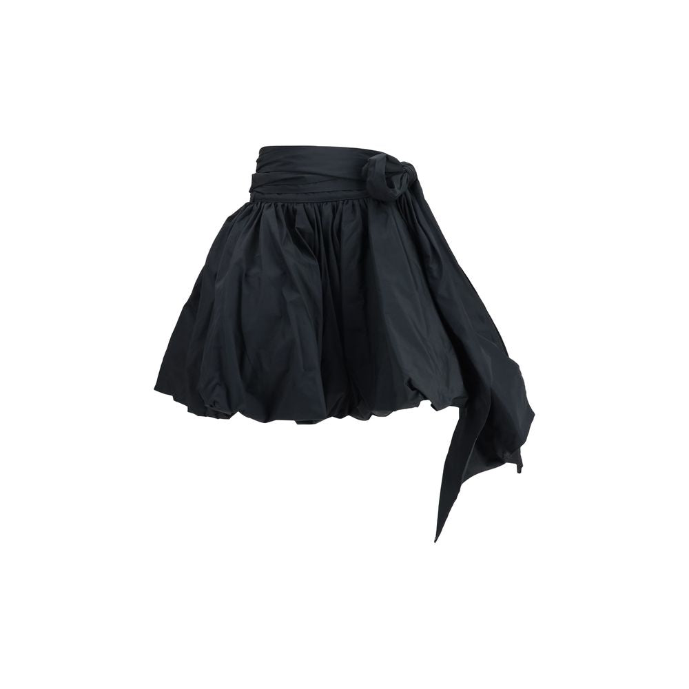 Blumarine Schwarzer Midirock aus Polyester