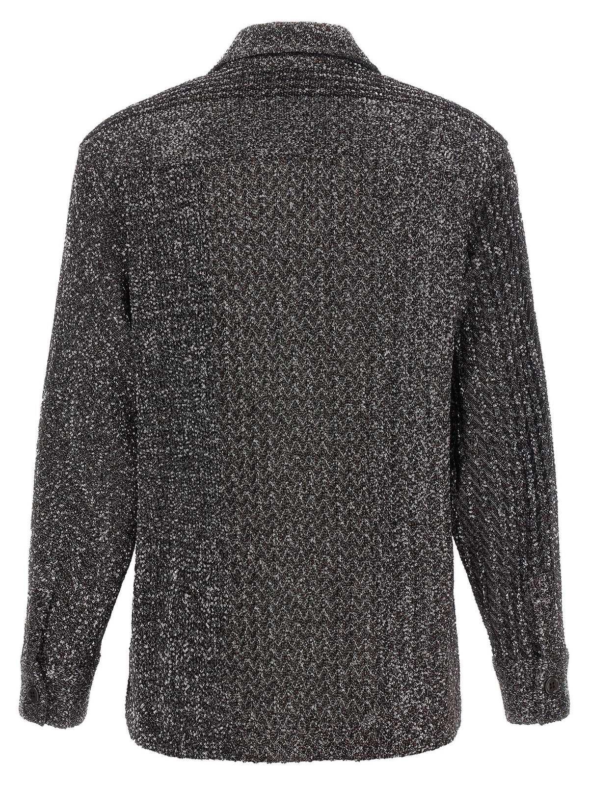 Missoni Graue Polyamid-Bluse