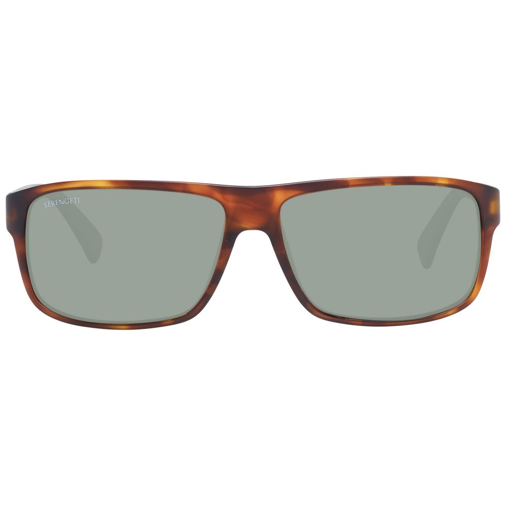 Serengeti Braune Sonnenbrille aus Kunststoff