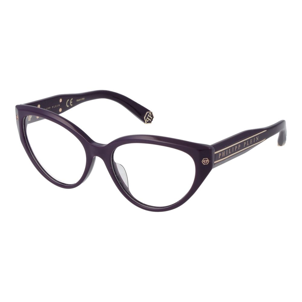 Philipp Plein Lila Celluloseacetat-Brille (Rahmen)