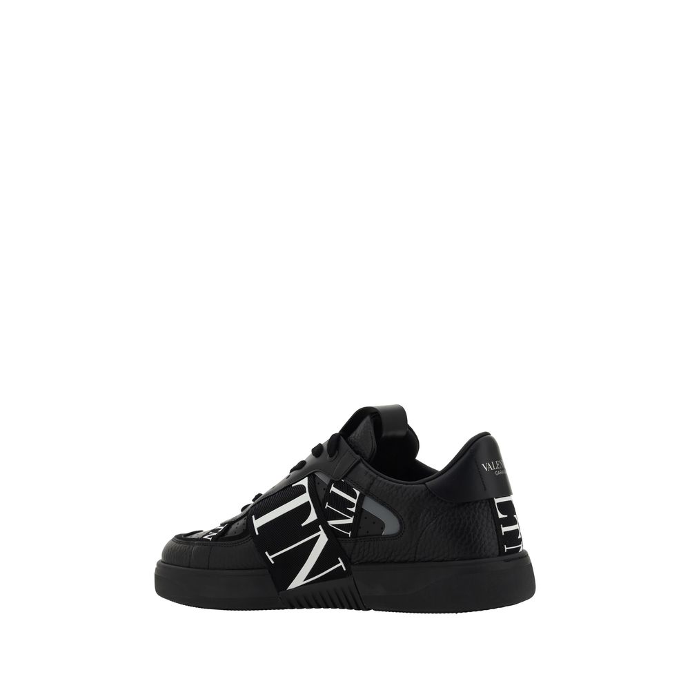 Valentino Garavani Schwarze VL7N Sneaker aus Leder