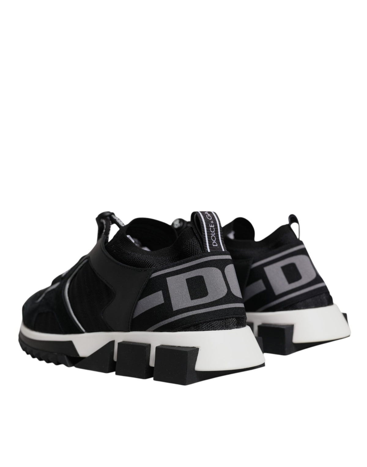 Dolce & Gabbana Schwarze Sorrento-Trekking-Sneakers aus Mesh