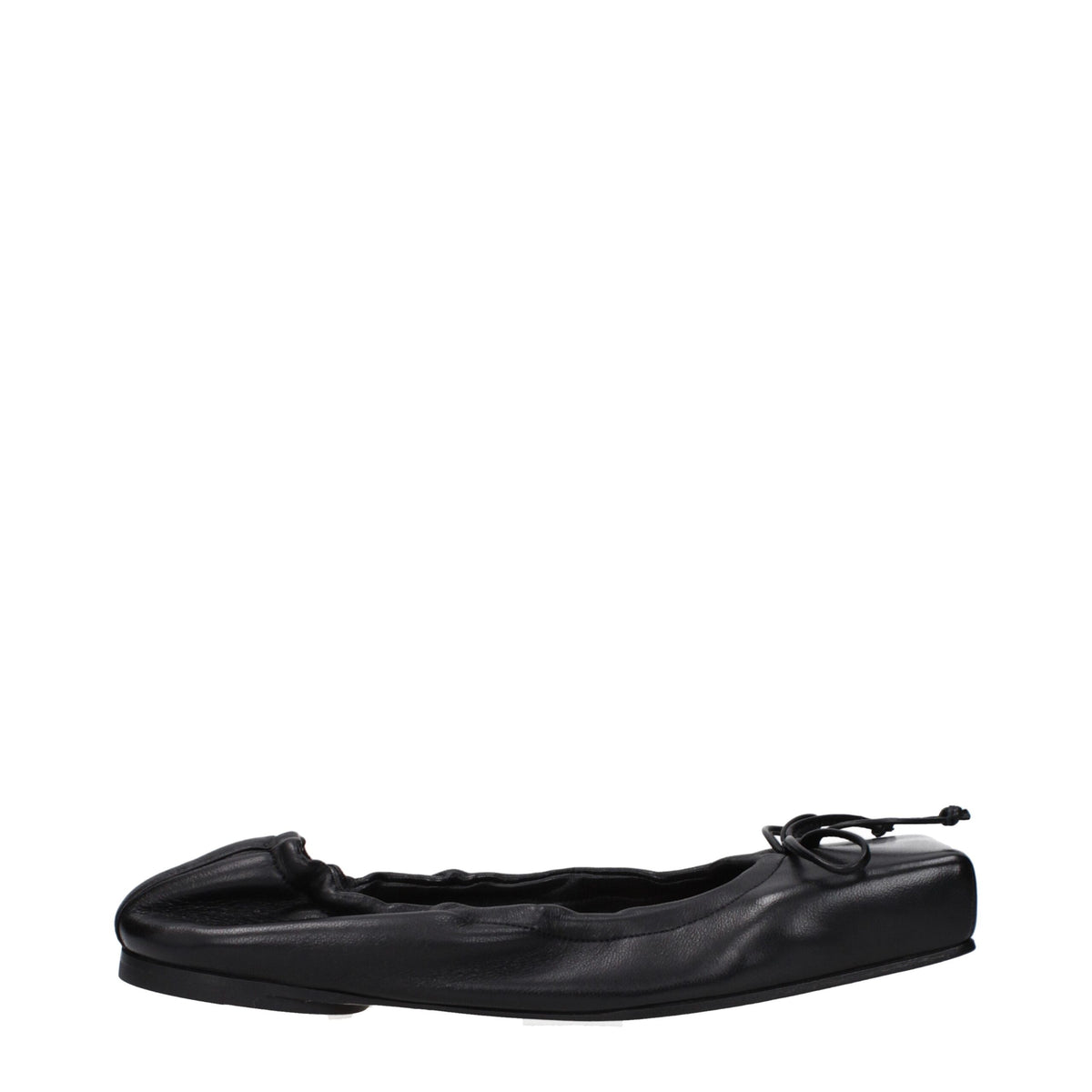 Jacquemus Schwarze Ballerinas aus Leder