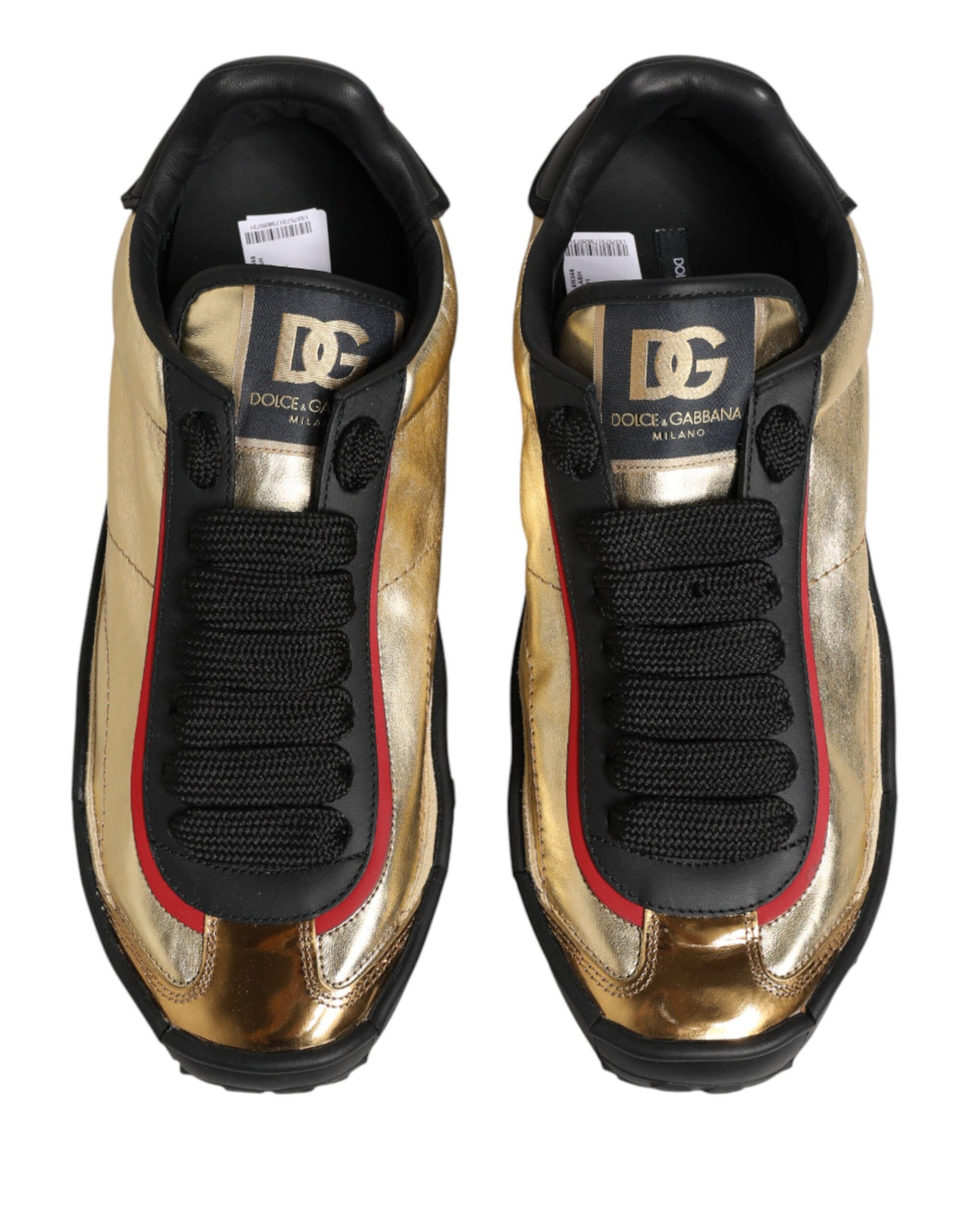 Dolce & Gabbana Mehrfarbige Old Runner Schnürschuhe Sneaker