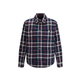 Gucci Blaue Baumwolljacke und Mantel