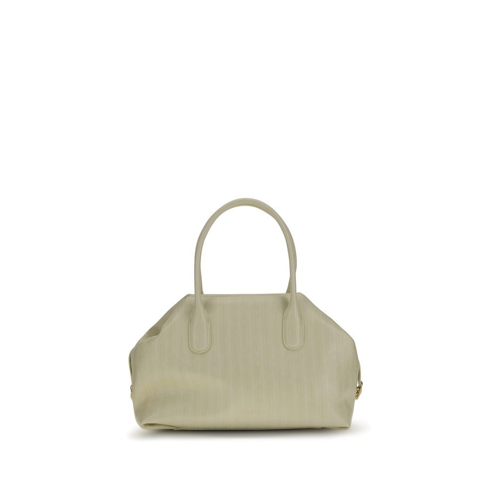 THEMOIRè Beige Polyethylene Schultertasche