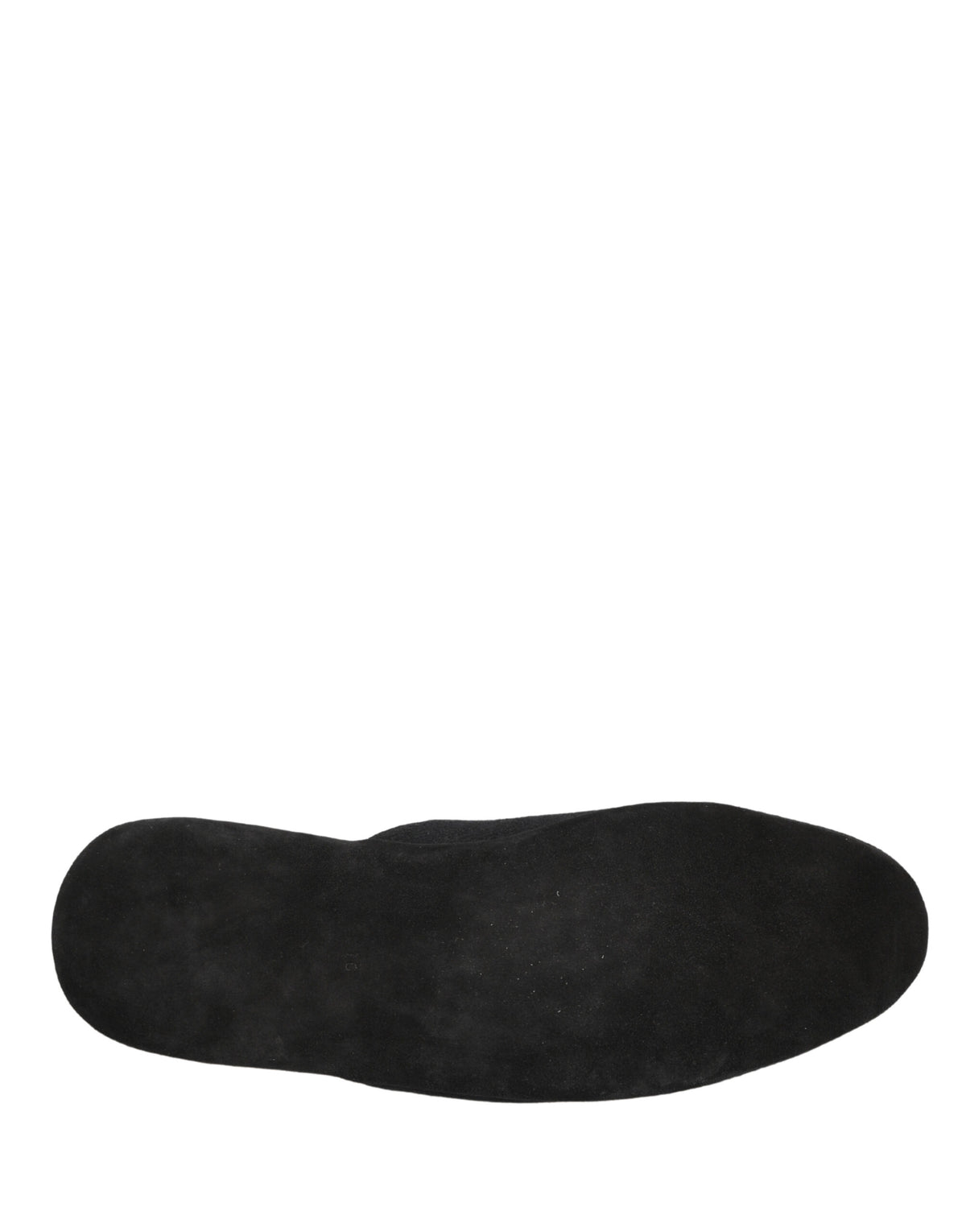 Dolce & Gabbana Schwarze Woll-Kaschmir-Hausschuhe mit roter Steppung