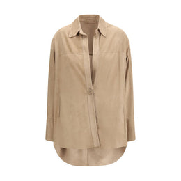 Salvatore Santoro Beige Lamm Ovis Aries Aries Hemd