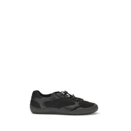 Prada Schwarze Sneaker aus Polyester für sportliche Looks