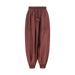 Zimmermann Bordeaux Seiden-Freizeithose