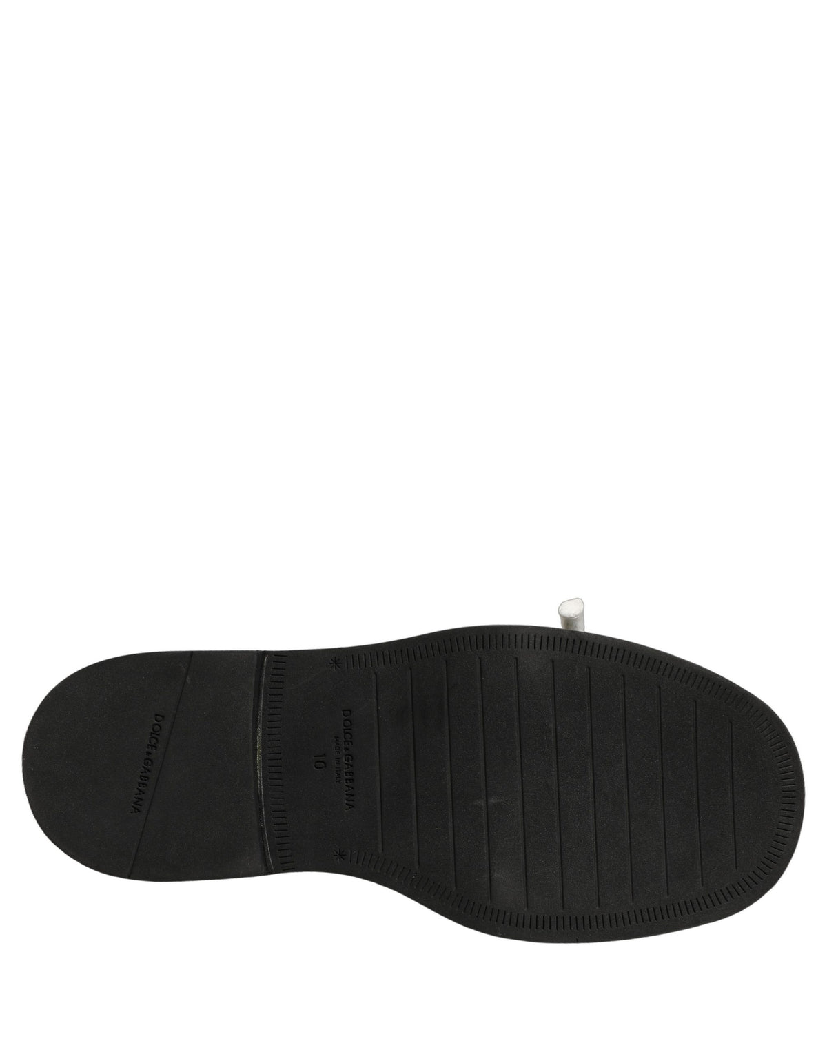 Dolce & Gabbana Braune Leder Pantoletten Herrenschuhe