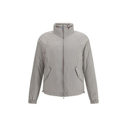 Brunello Cucinelli Graue Shell-Jacke aus Polyester