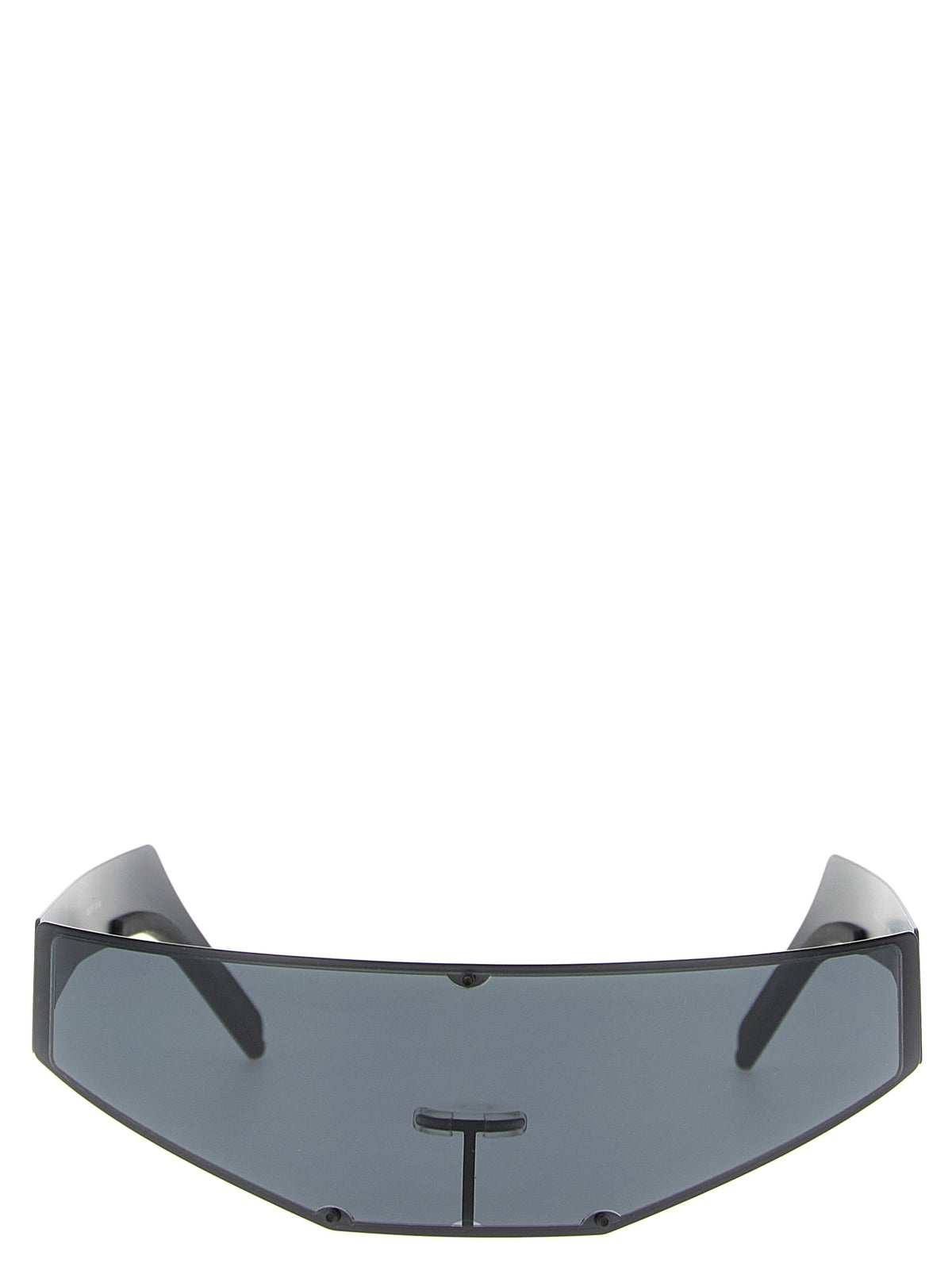 Rick Owens Sonnenbrille aus schwarzem Edelstahl