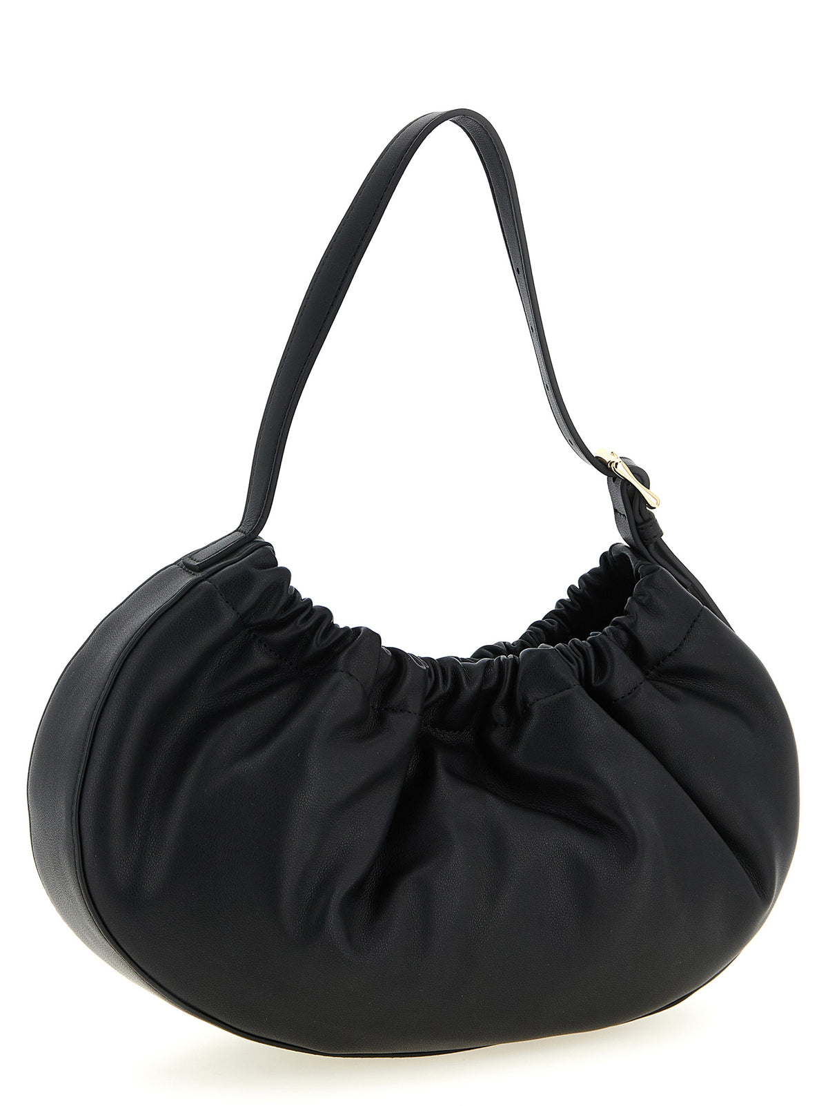 A.P.C. Schwarze Schultertasche aus Polyethylen