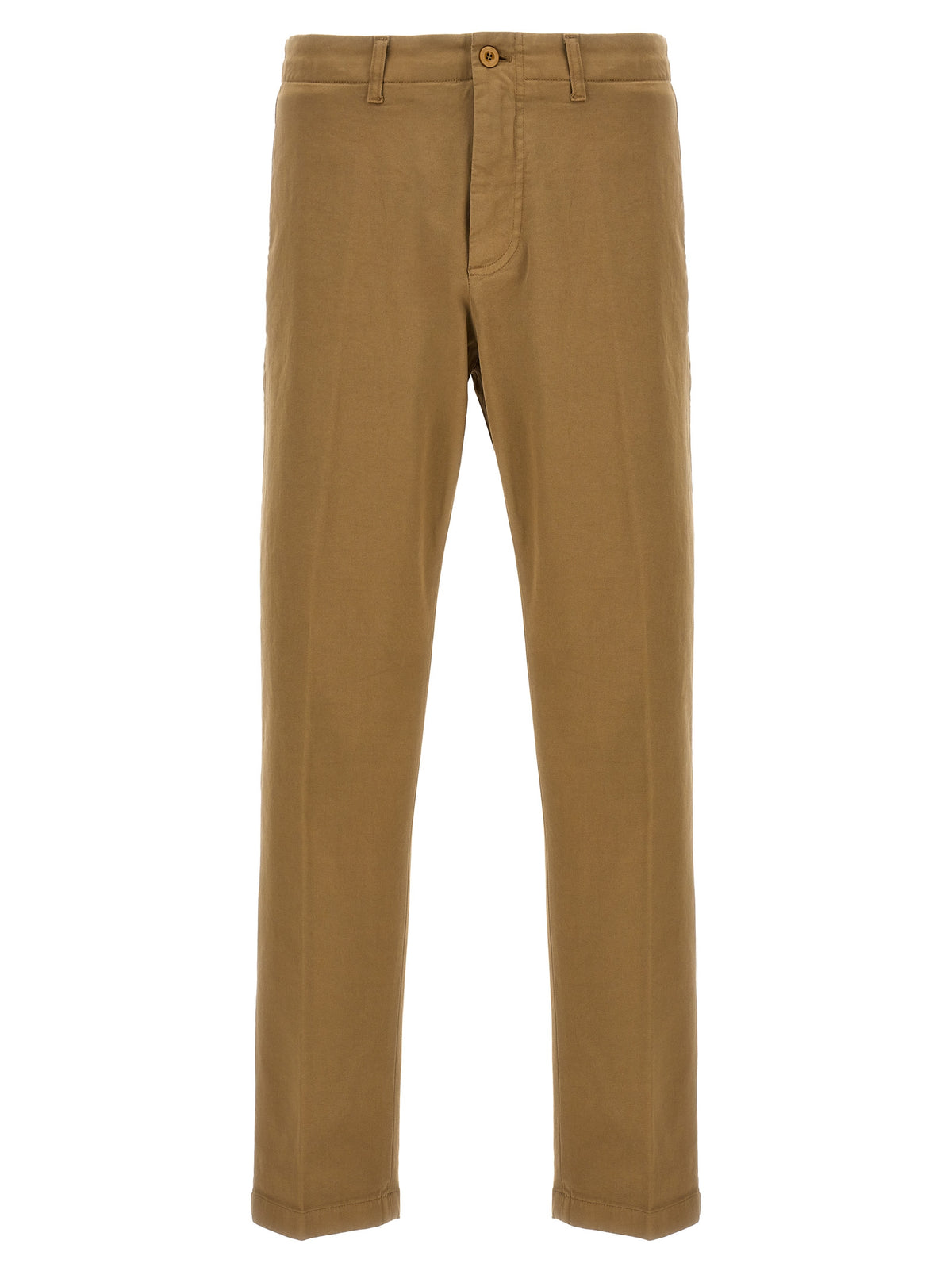 Department 5 Beige Cotton Casual Pants