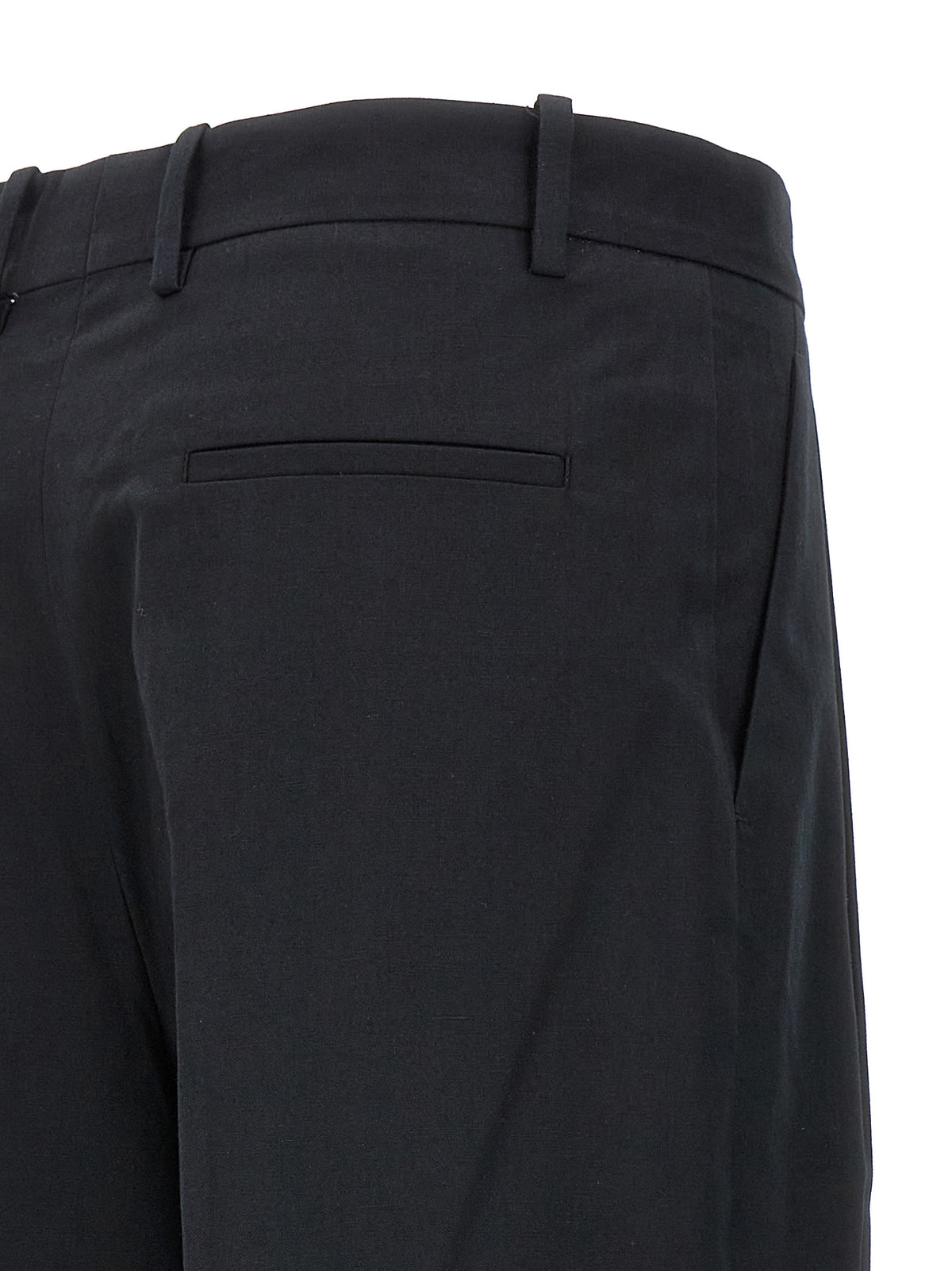 Armarium Schwarze Baumwoll-Freizeithose