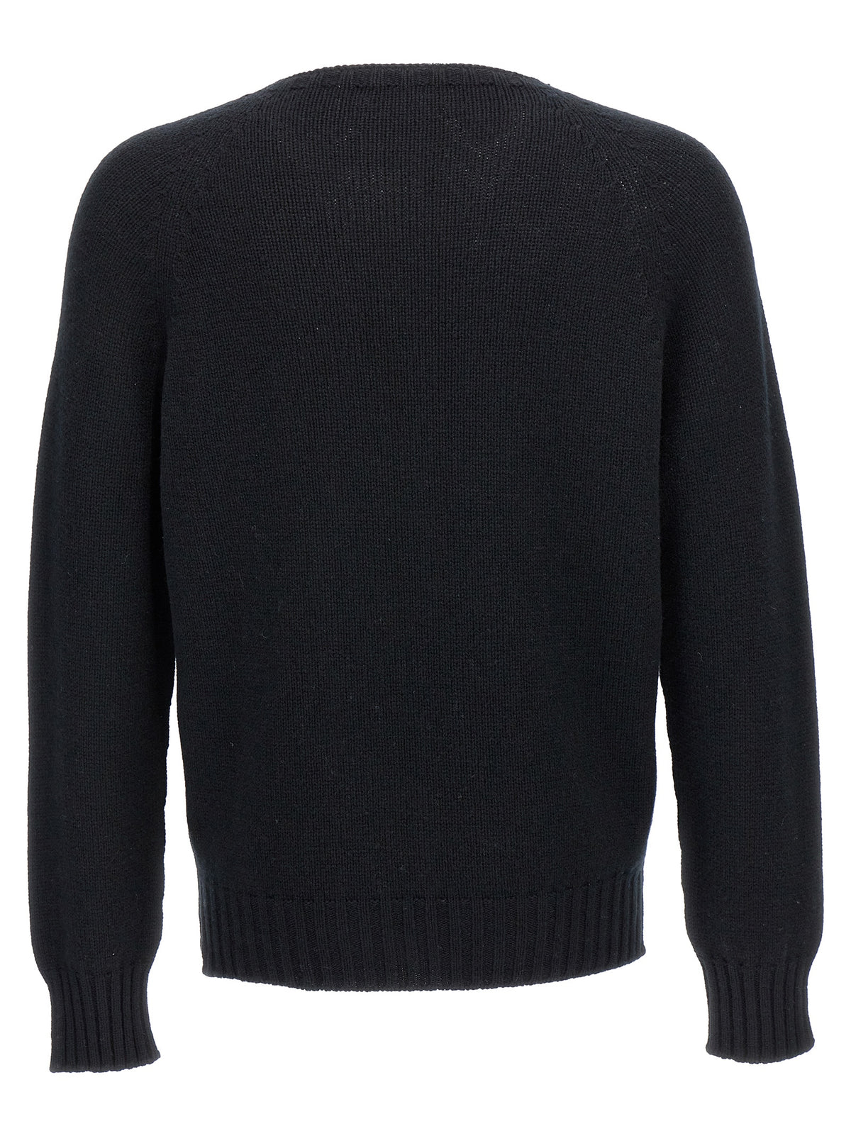 MA'RY'YA Schwarzer Wollcardigan