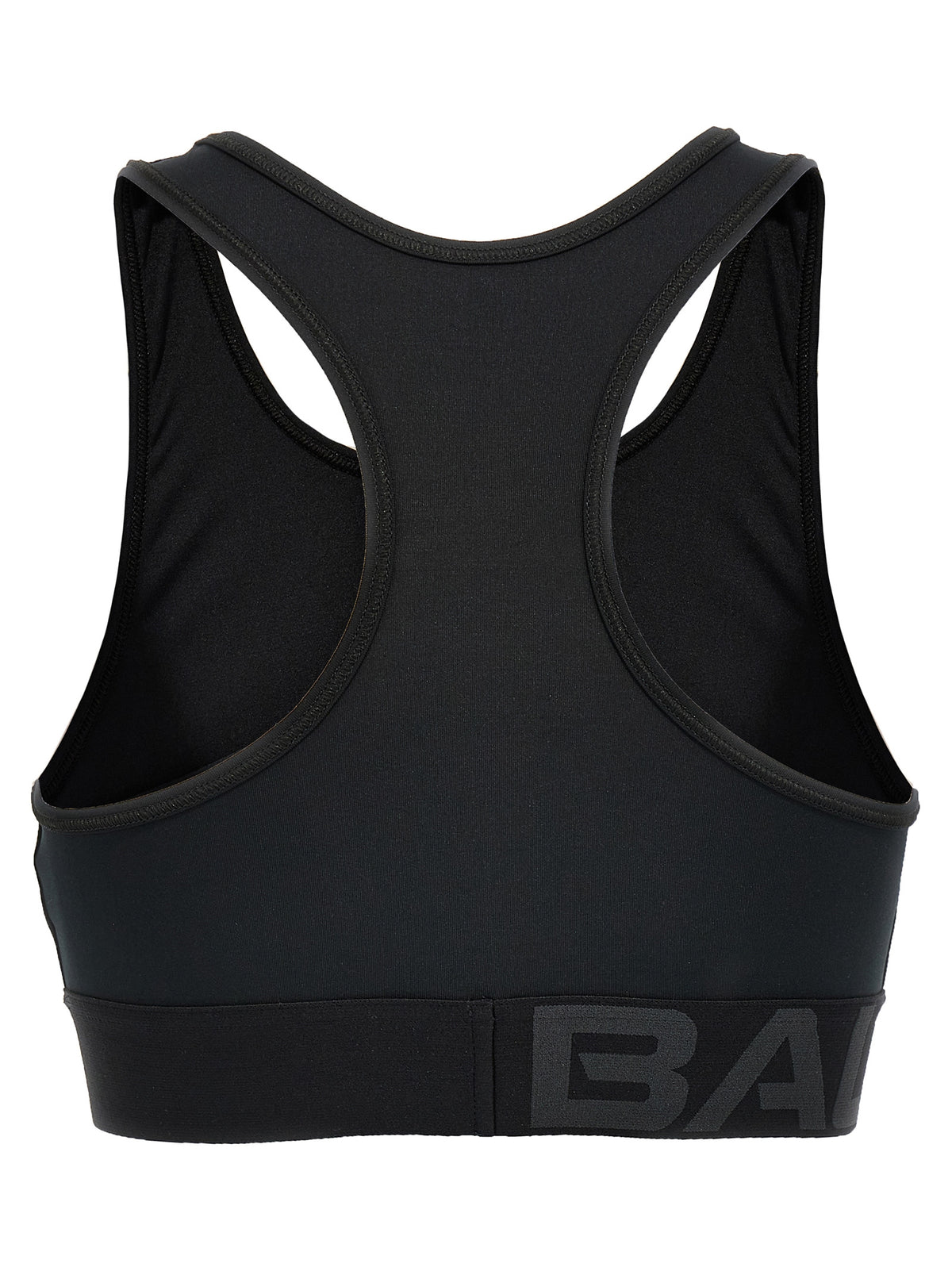 Balenciaga Schwarzer Sport-BH aus Polyester
