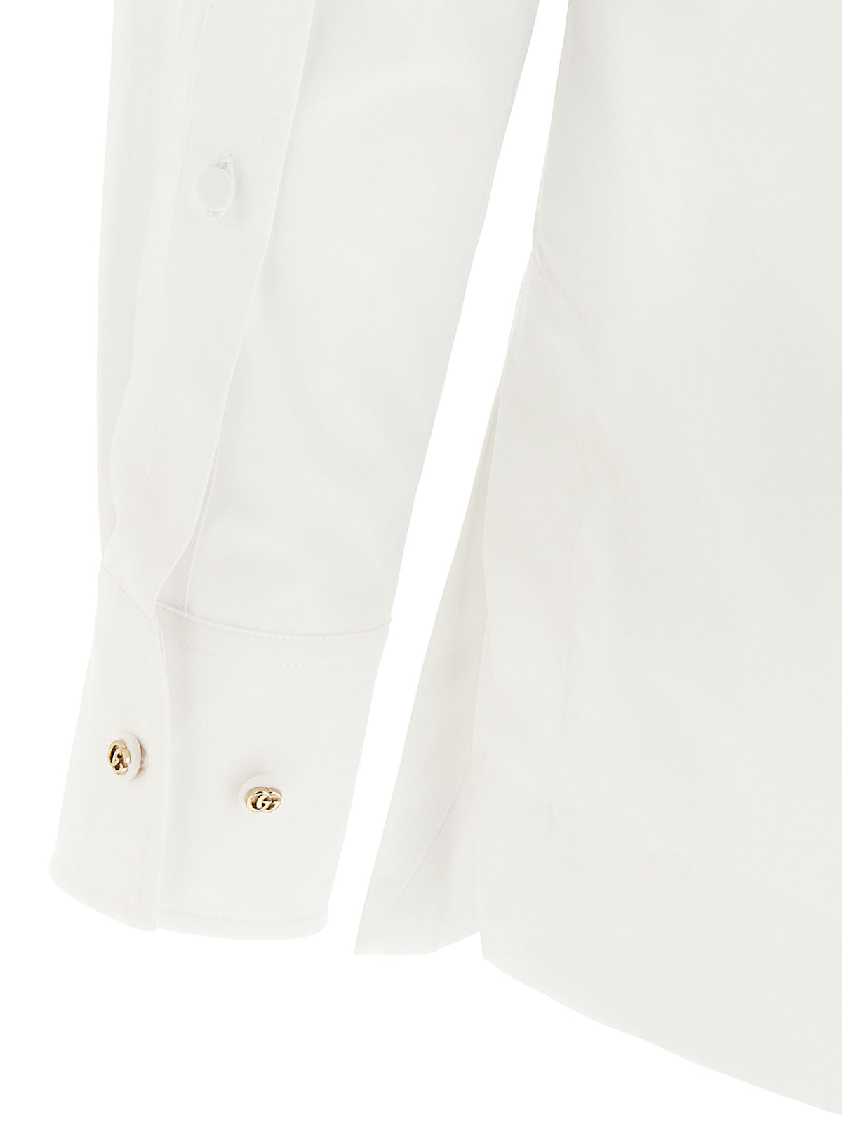 Gucci Weiße Baumwollbluse