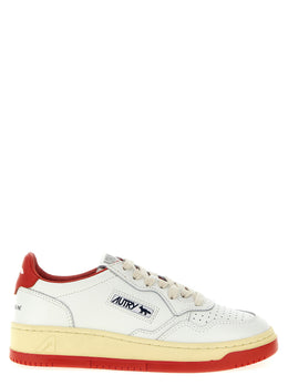 Autry Multicolor Ziegenleder Low-Top-Sneakers