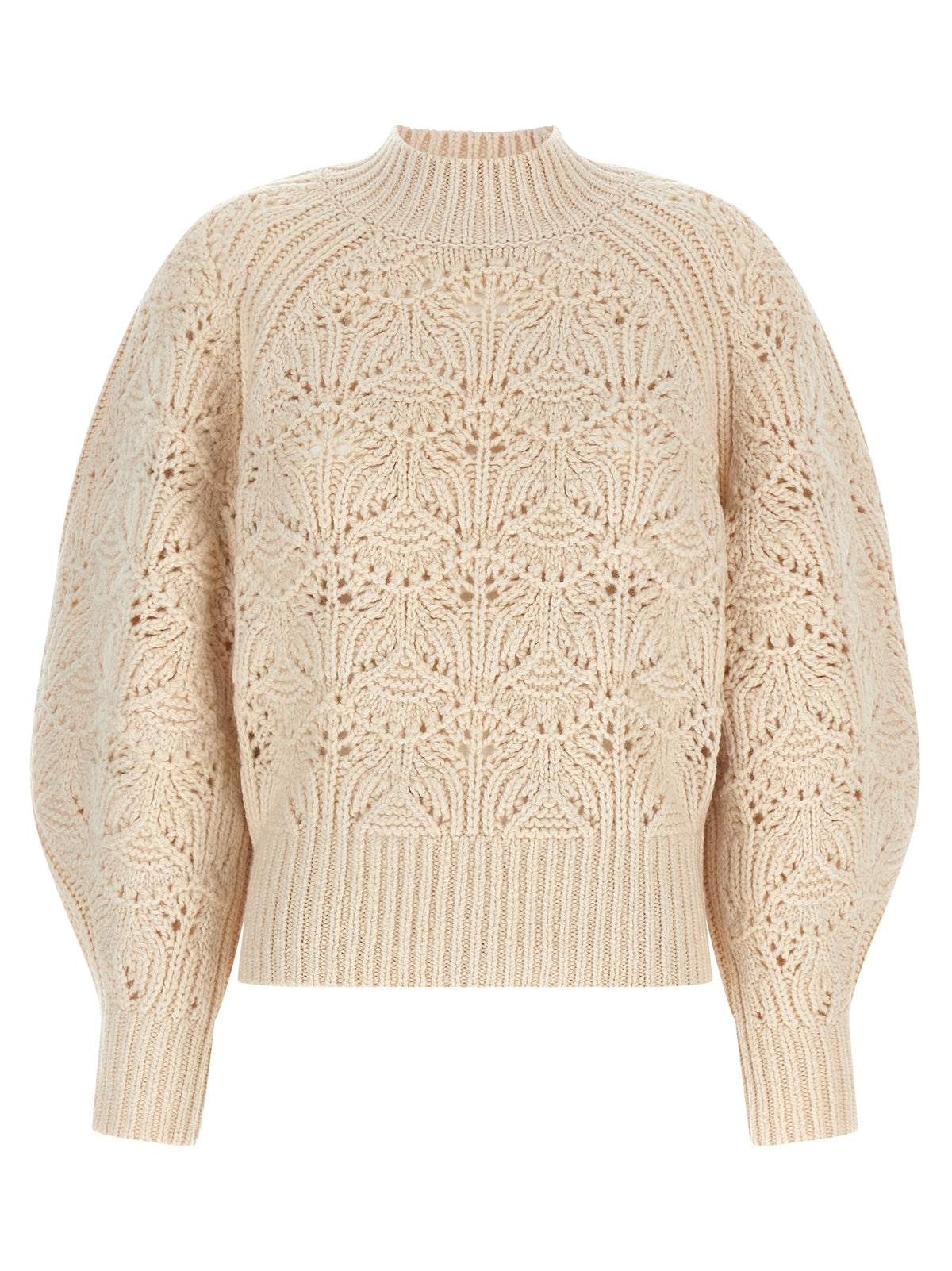 Zimmermann Beige Wollstrickjacke