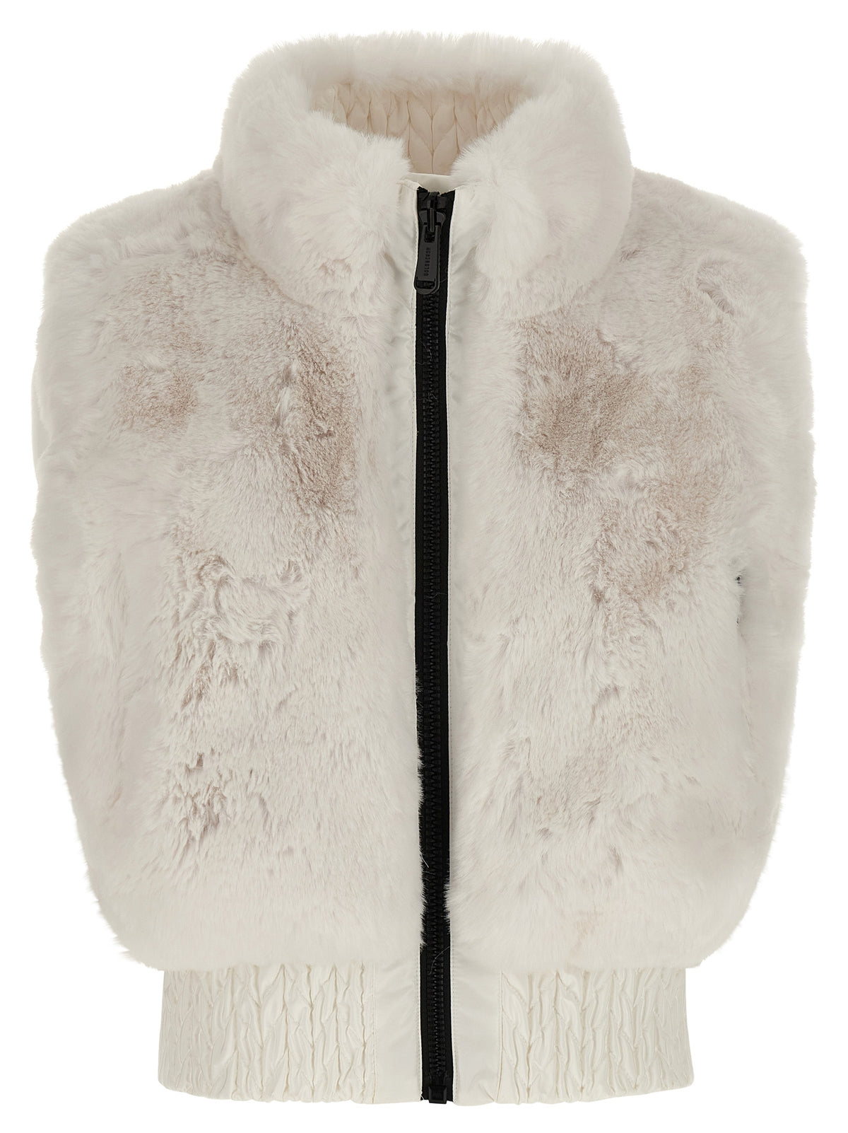 GOLDBERGH Weiße ärmellose Polyester-Jacke
